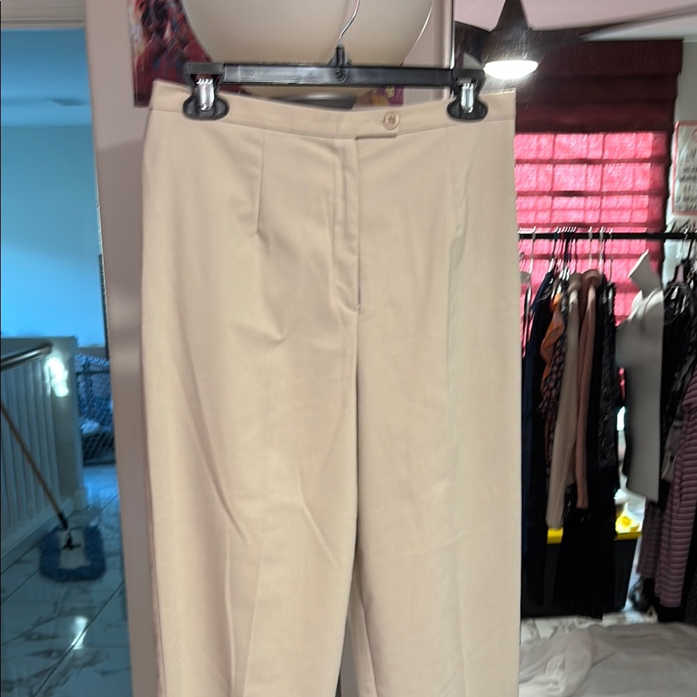 🌺Cream Tailored Trousers
